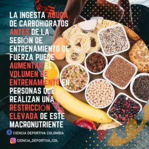 Ingesta-aguda-de-carbohidratos-despues-de-sesion-de-entrernamiento-de-fuerza-ciencias-del-deporte-cienciadeportivalatam-entrenamiento-deportivo