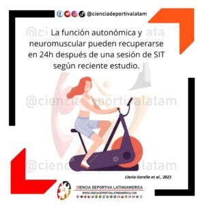 Función autómica y neuromuscular pueden recuperarse en 24 horas, cienciadeportivalatam, entrenaniento deportivo, ciencia deportiva latinoamerica
