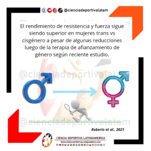 Diferencias del rendimiento físico entre mujeres trans y cisgénero