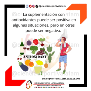 Antioxidantes y rendimiento deportivo