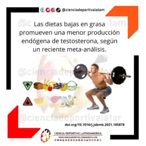 Dietas bajas en grasa y niveles testosterona en hombres