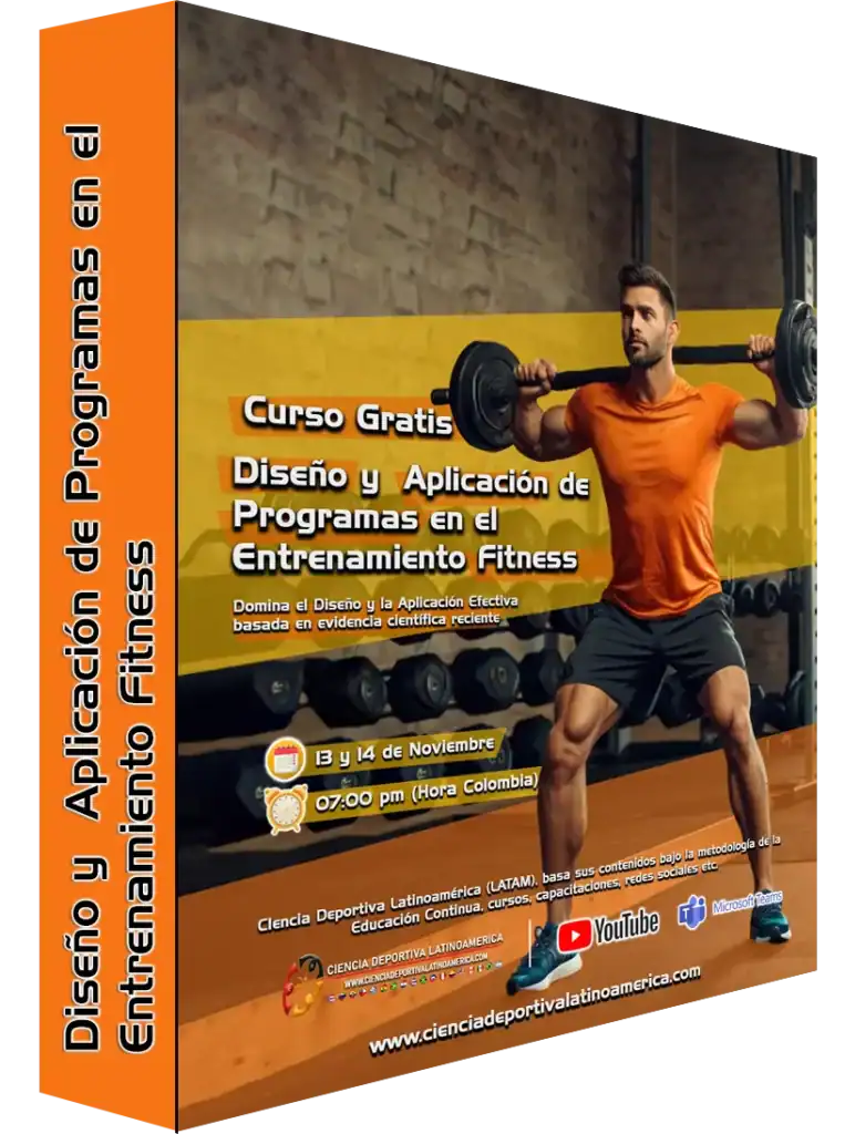 Curso Entrenador Fitness, ciencia deportiva Colombia Latinoamérica latam, entrenamiento deportivo