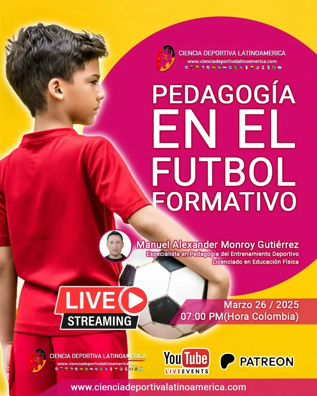 Pedagogía en el Fútbol Formativo