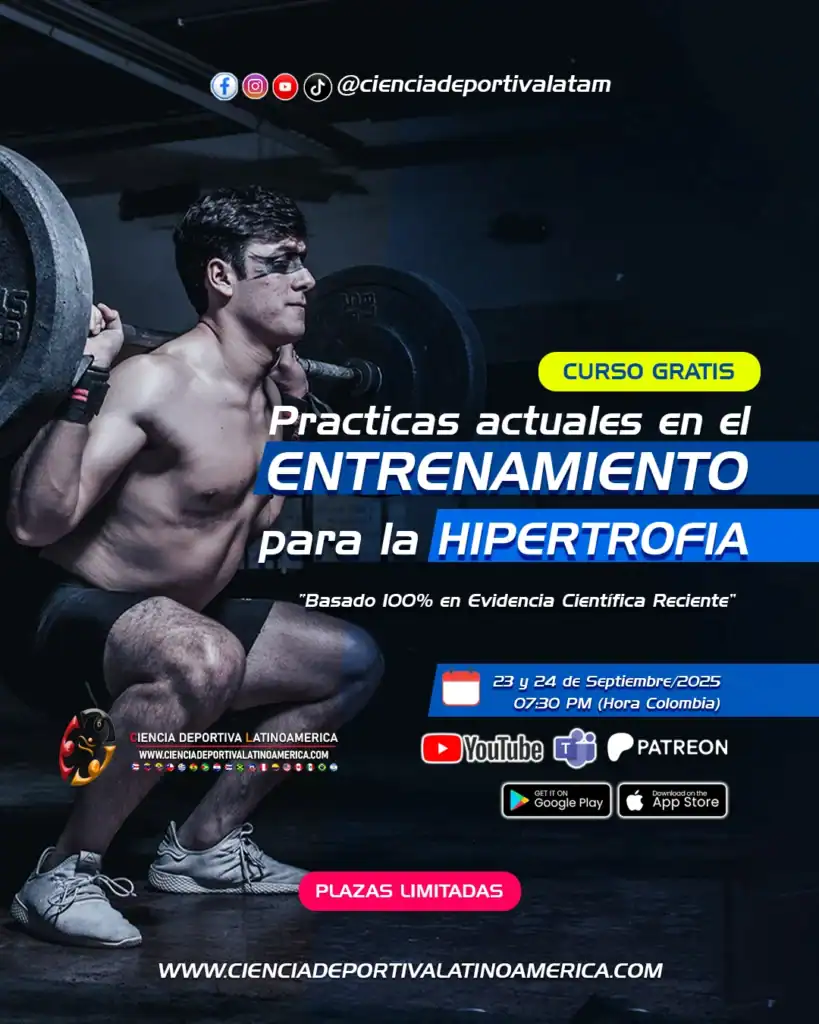 Prácticas-Actuales-para-el-Entrenamiento de la fuerza, ciencia deportiva colombia latinoamerica, entrenamiento deportivo, ciencias del deporte, educación física