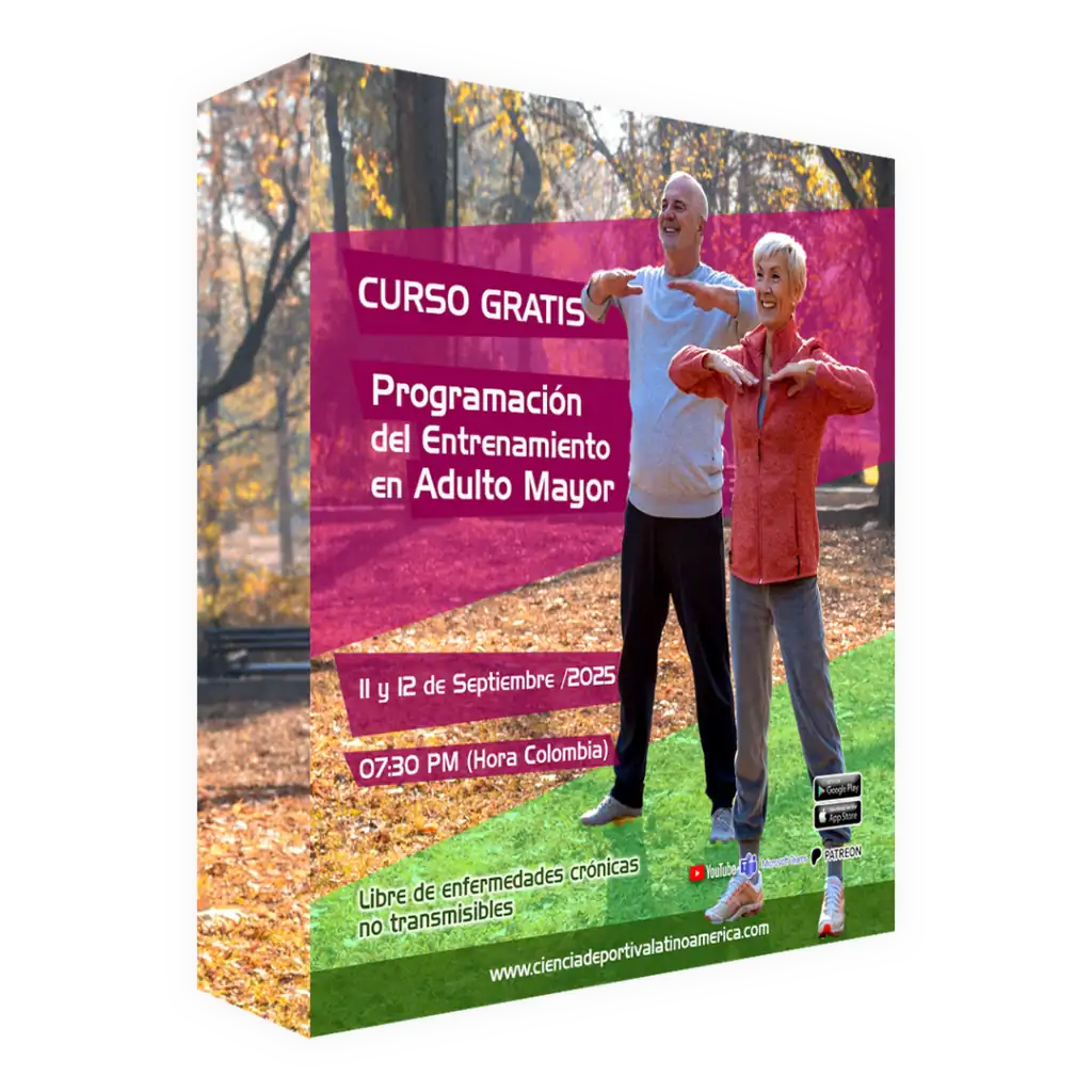 Curso gratis de entrenamiento en adulto mayor en otoño, promoviendo la salud y bienestar de personas mayores con actividades físicas al aire libre.