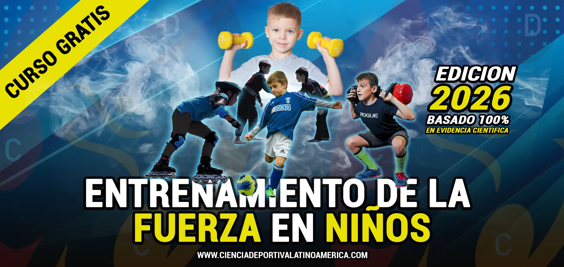 Entrenamiento-de-la-Fuerza-en-NIños, ciencias del deporte, entrenamiento deportivo, ciencia deportiva Colombia Latinoamérica LATAM, Educación Física, Ejercicio Físico