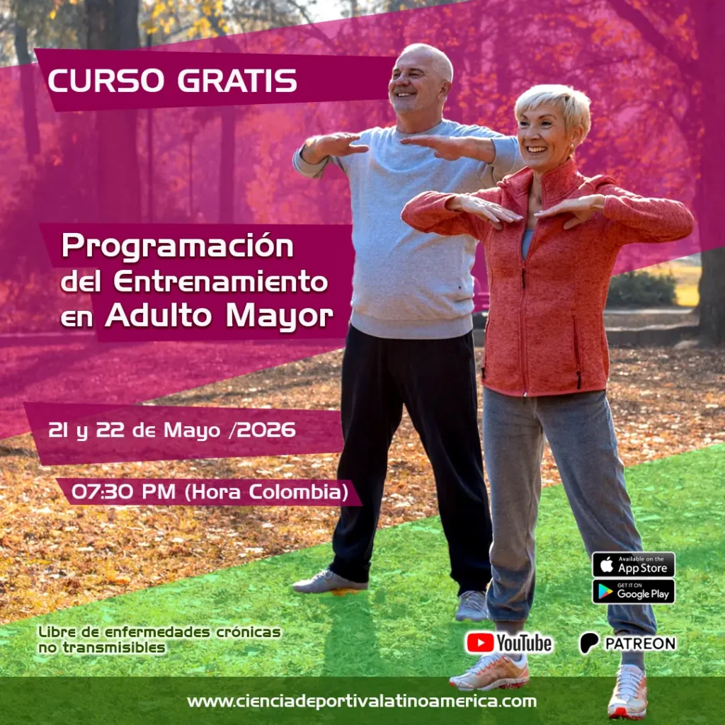 Entrenamiento en adulto mayor, ancianos, ciencia deportiva Latinoamérica